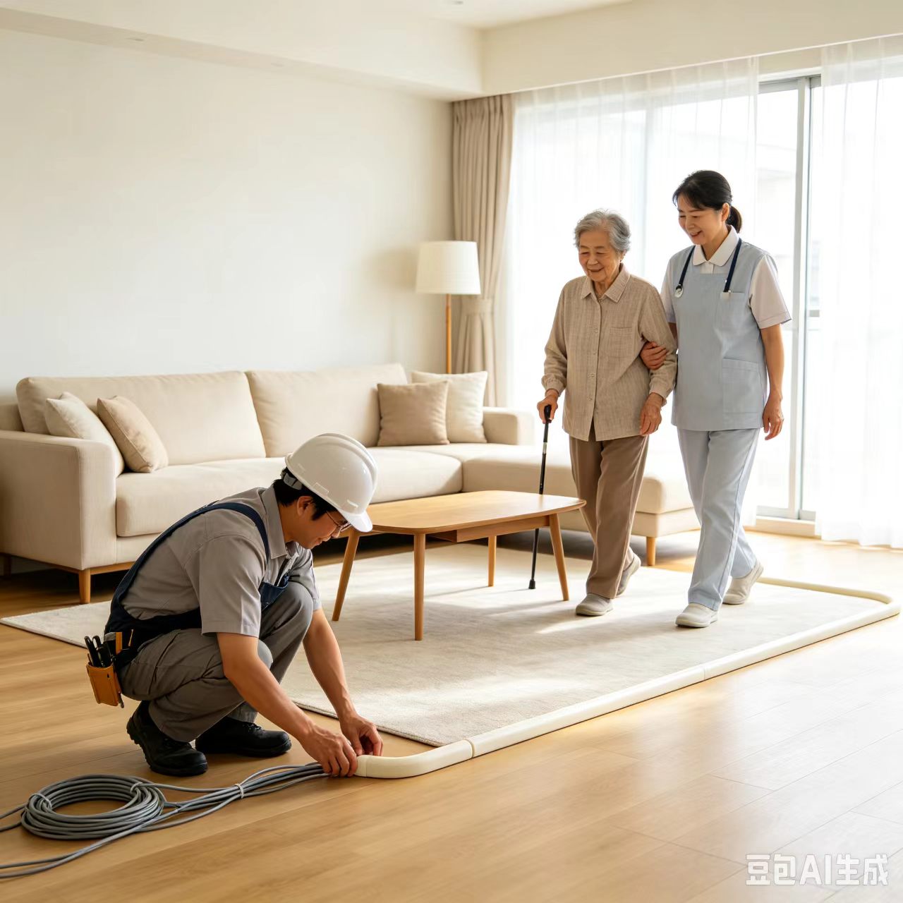 客厅安全改造